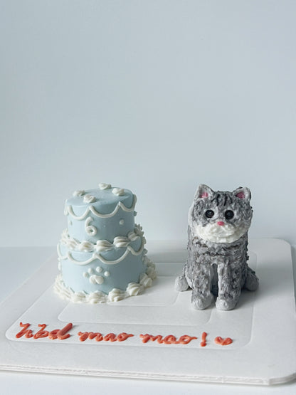 Mini 3D Figurine + Micro Cake