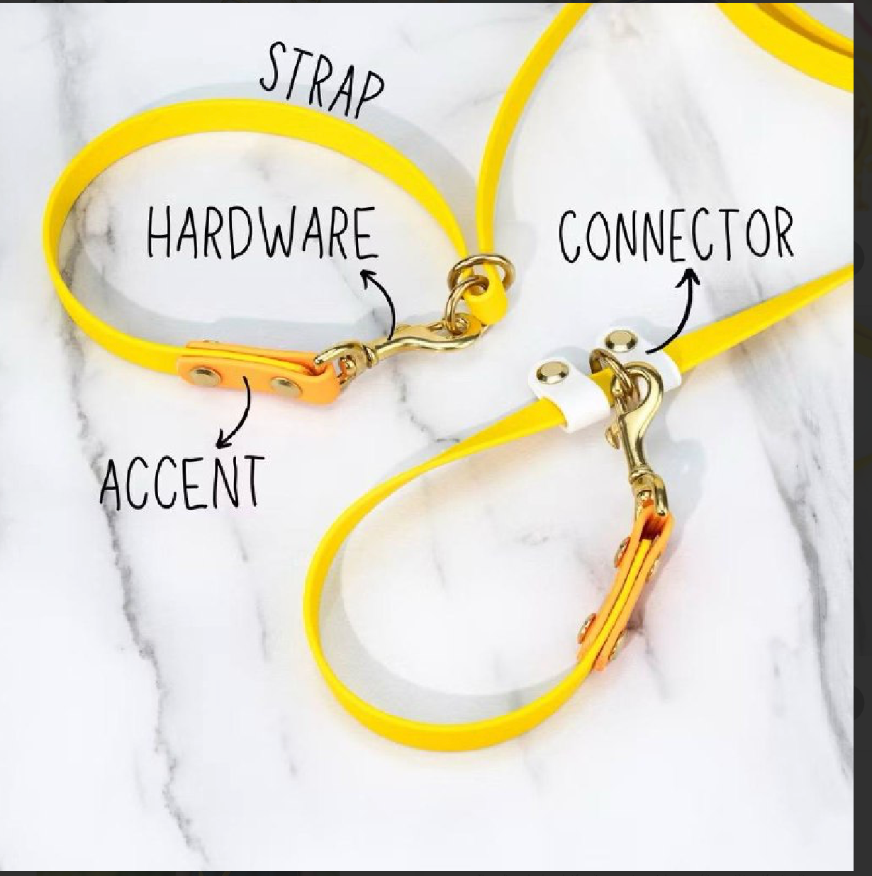 Handmade Biothane products